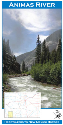 Animas River 11x17 River Maps