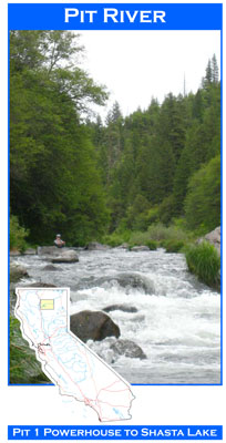 Pit River 11x17 River Map