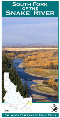 South Fork Snake River 11x17 River Map