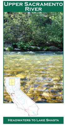 Upper Sacramento 11x17 River Map